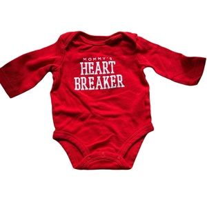 Carter’s Mommy’s Heart Breaker Onesie